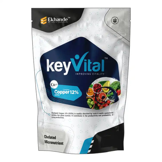 Ekhande Key-Vital Chelated Copper 12% (EDTA) Fertilizer