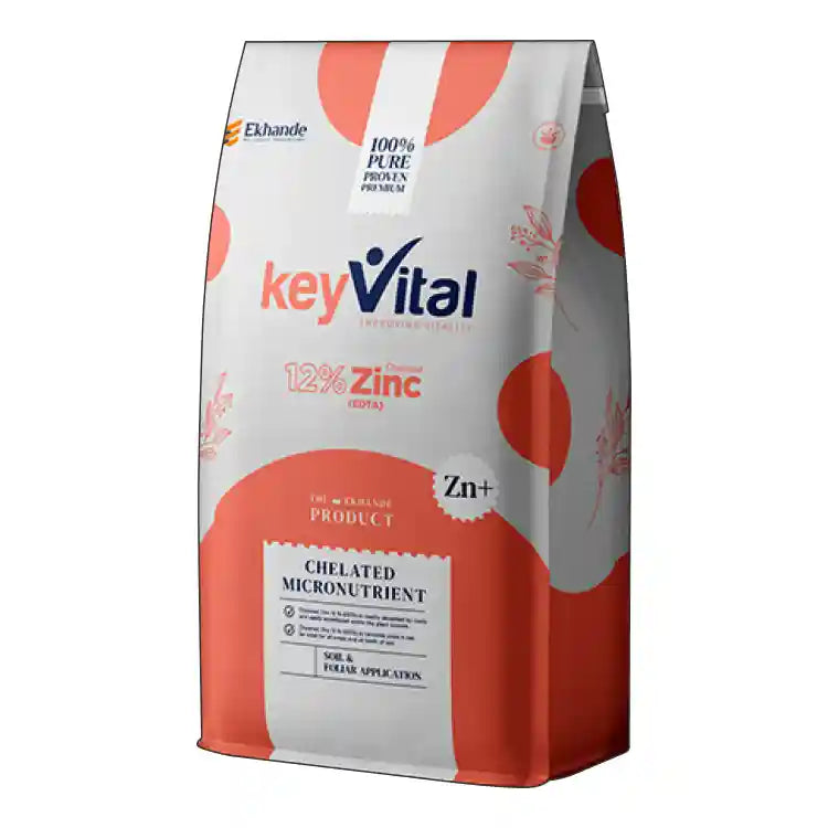 Ekhande Key-Vital Chelated Zinc 12% (EDTA) Fertilizer