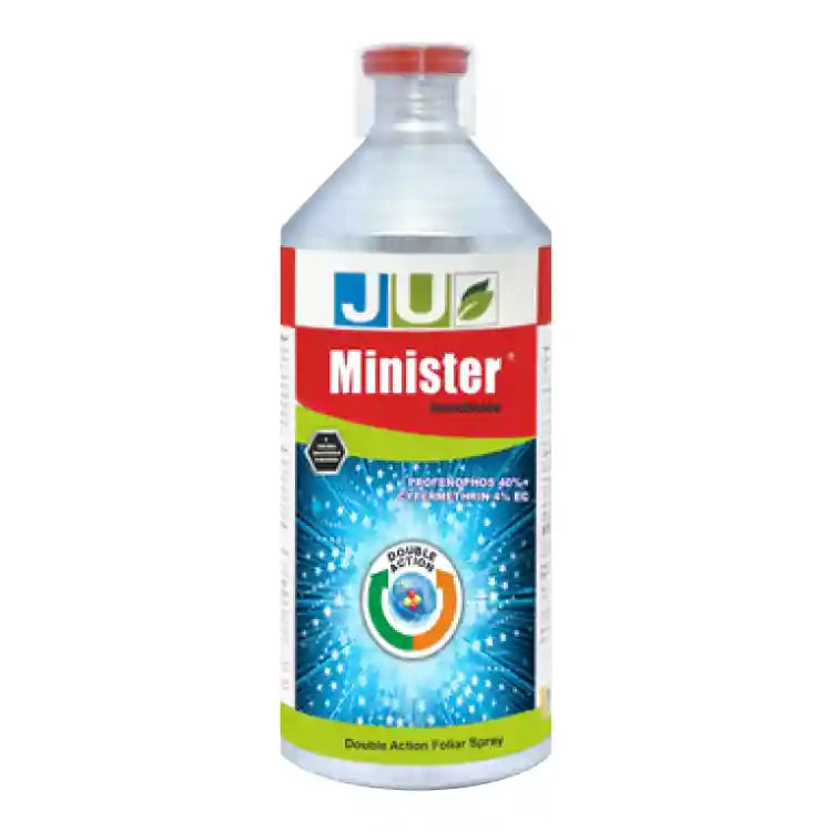 JU Minister (Profenofos 40% + Cypermethrin 4% EC) Insecticide