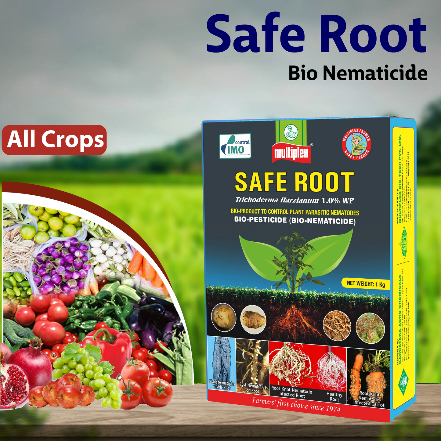 Multiplex Safe Root - Bio Nematicide_2_BharatAgri Krushidukan