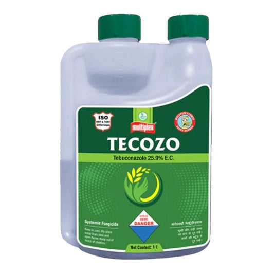 मल्टीप्लेक्स टेकोज़ो (टेबुकोनाज़ोल 25.9% EC) फफूंदनाशक | Multiplex Tecozo (Tebuconazole 25.9% EC) Fungicide