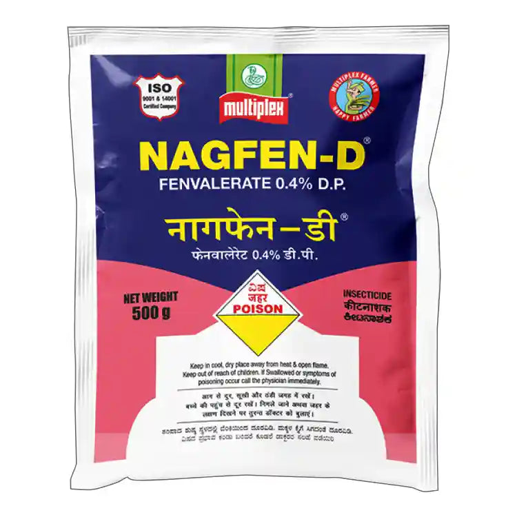 Multiplex Nagfen-D (Fenvalerate 0.4% DP) Insecticide