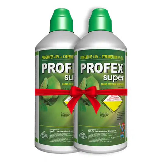 Nagarjuna Profex Super Profenofos 40% + Cypermethrin 4% EC Insecticide (1+1 Combo)-250 ml x 2