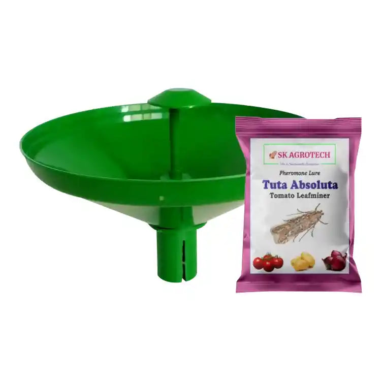 Water Pheromone Trap With Tuta Absoluta Pheromone Lure 1 Set (5 nos)