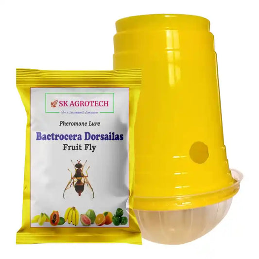 SK Agrotech Pheromone Eco Trap with Fruit Fly Lure