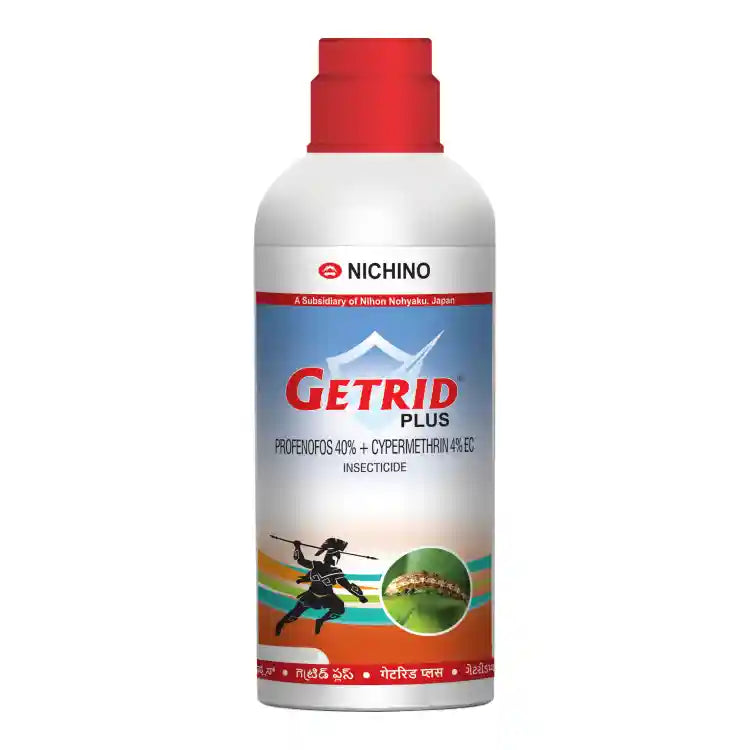 Nichino Getrid Puls (Profenofos 40% + Cypermethrin 4% EC) Insecticide