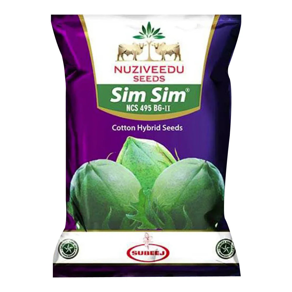 Nuziveedu Sim Sim BG II Hybrid Cotton Seeds