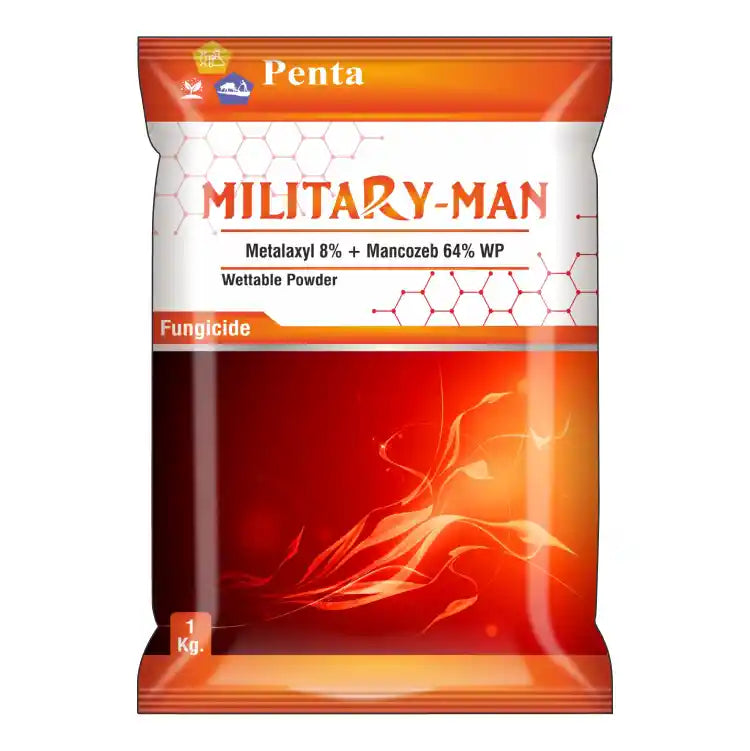 Penta Military - Man (Metalaxyl 8% + Mancozeb 64% WP) Fungicide