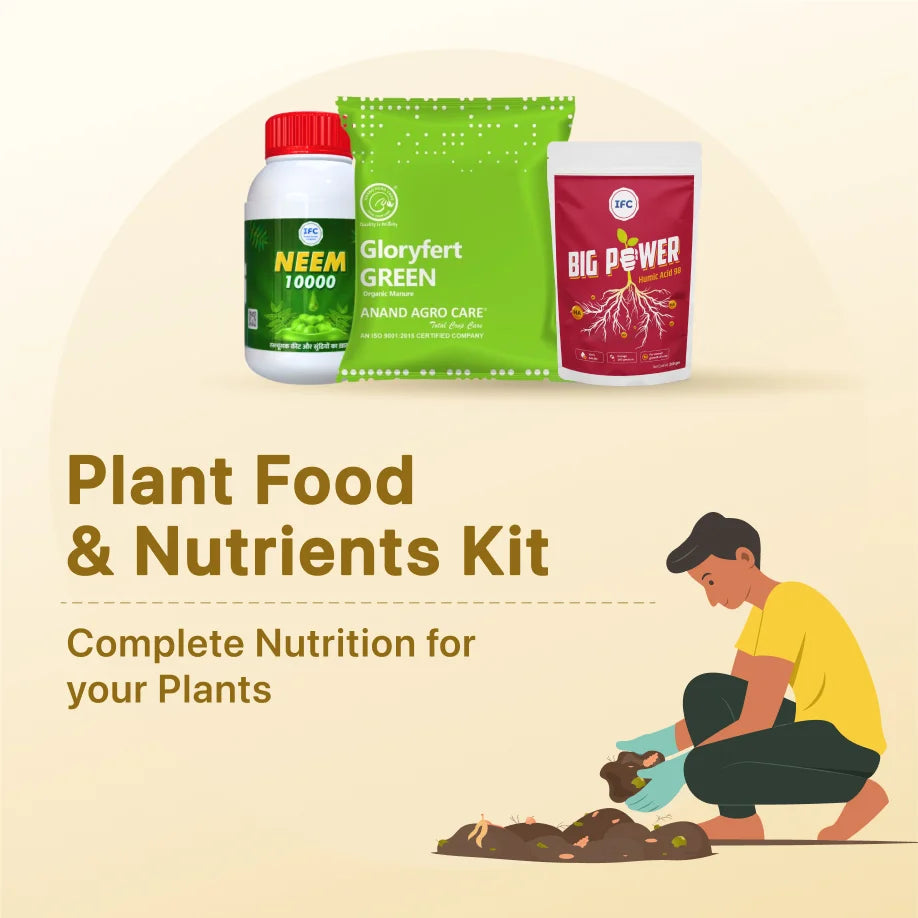 Plant Food & Nutrient Kit (For 6 months) - For Growth &amp; Immunity