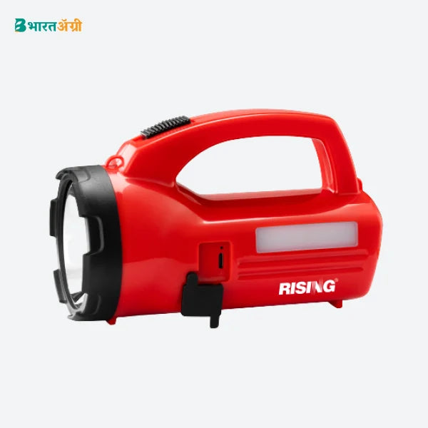 Rising TIGOR Rechargeable Led Torch With Emergency Lamp Torch_5
