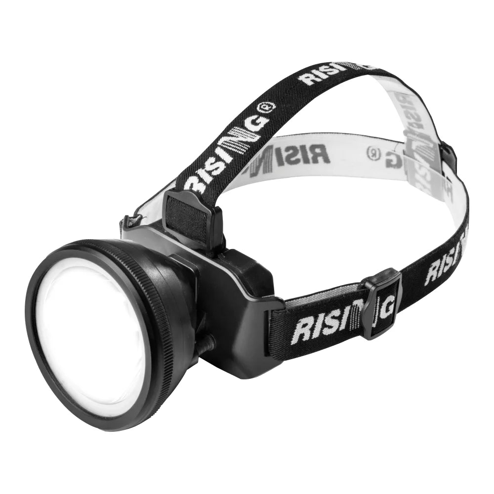 Rising TIGOR LED Torch With Emergency Lamp + Rising Hunter LED Headlamp (1+1 Combo)