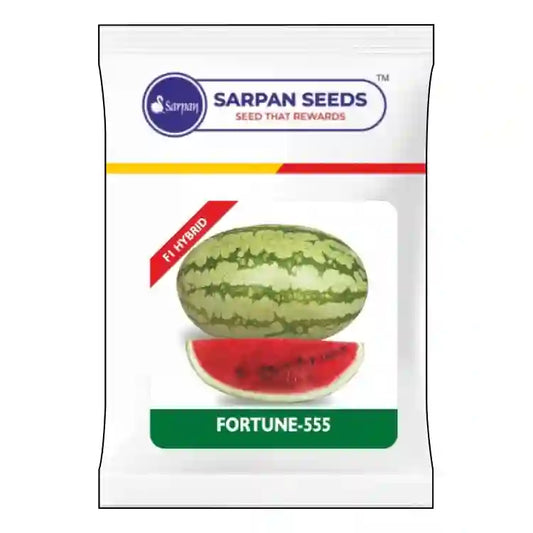 Sarpan F1 Hybrid Fortune-555 Watermelon Seeds