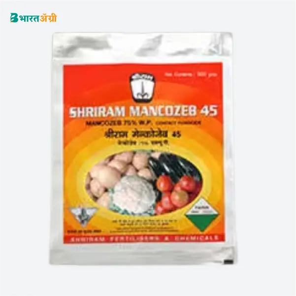 Shriram Mancozeb 45 (Mancozeb 75% WP) Fungicide - Krushidukan_1