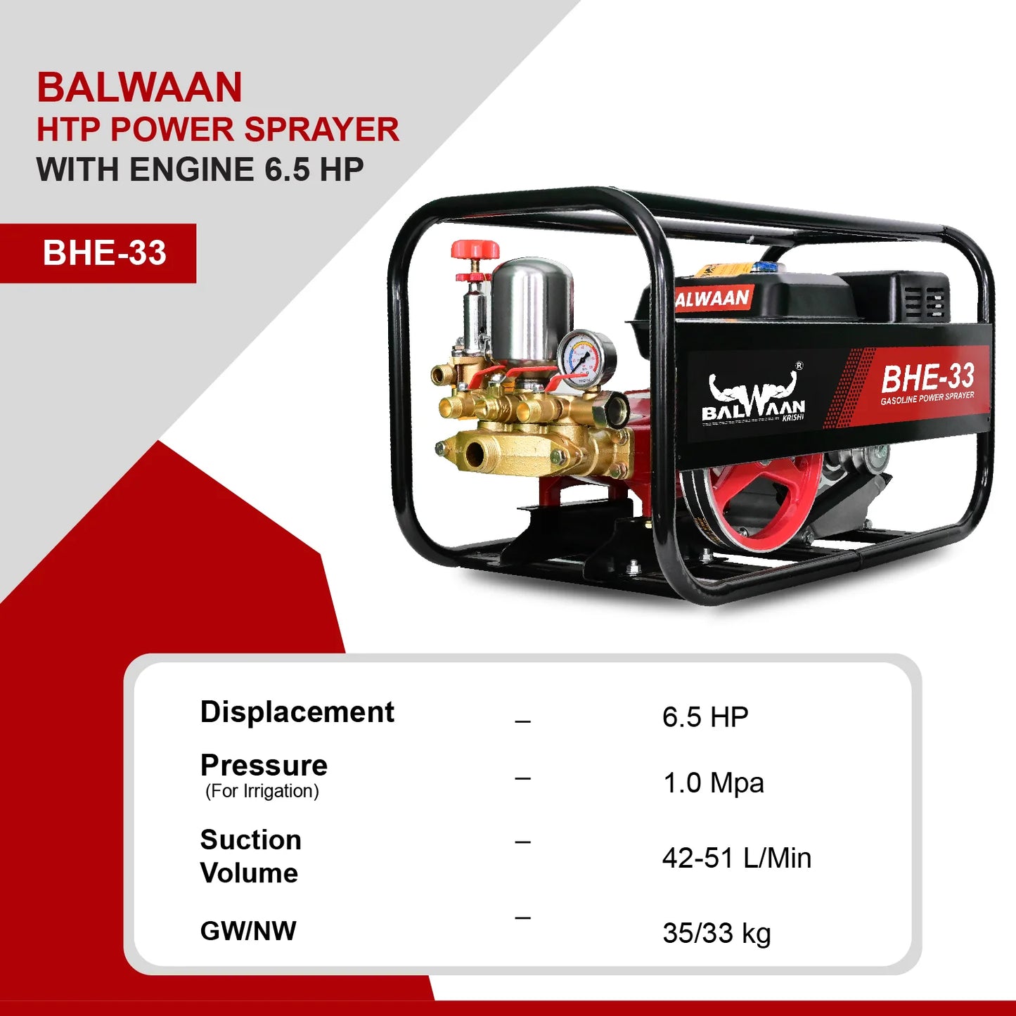 Balwaan (BHE-33) HTP Sprayer