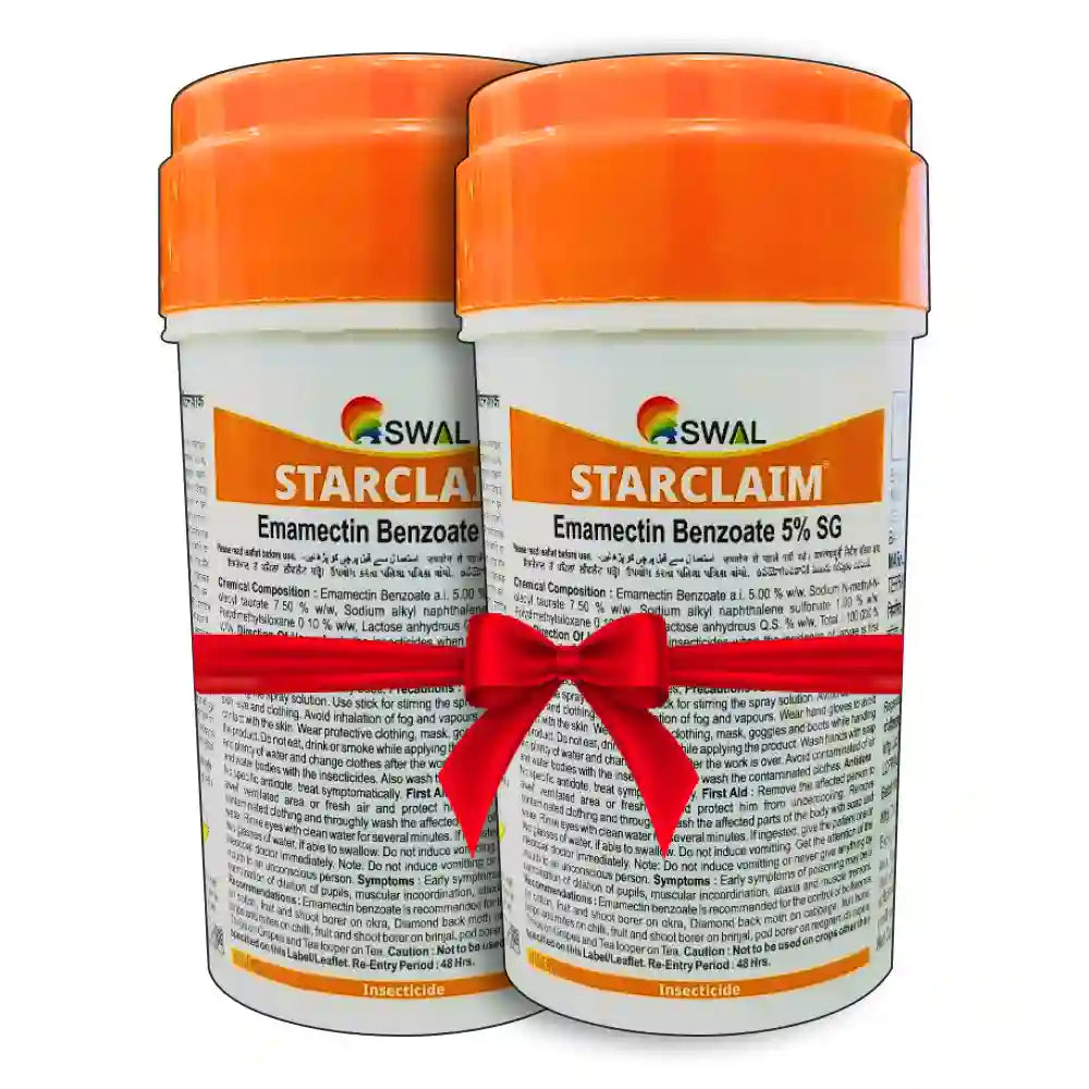 Swal Starclaim (Emamectin benzoate 5% SG) Insecticide (1+1 Free)