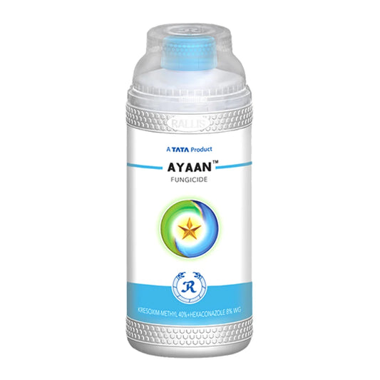 Tata Rallis Ayan (Cresoxim-methyl 40% + Hexaconazole 8% WG) Fungicide
