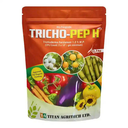 Titan Tricho - PEP H (Trichoderma Harzianum 1.0% WP) Bio Fungicide