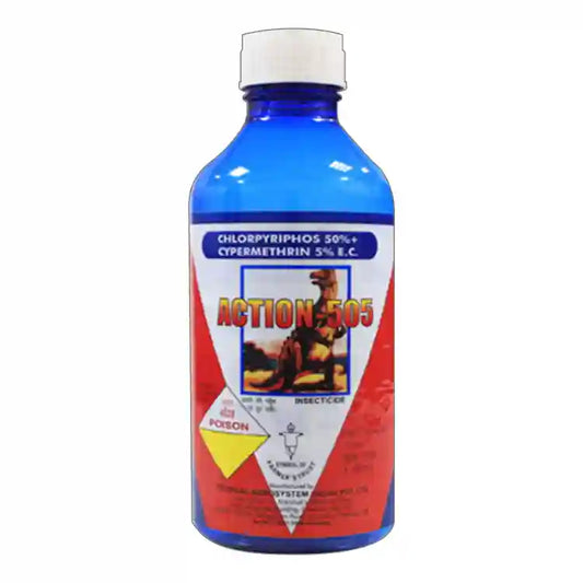 Tropical Action 505 (Chlorpyriphos 50% + Cypermethrin 5% EC) Insecticide