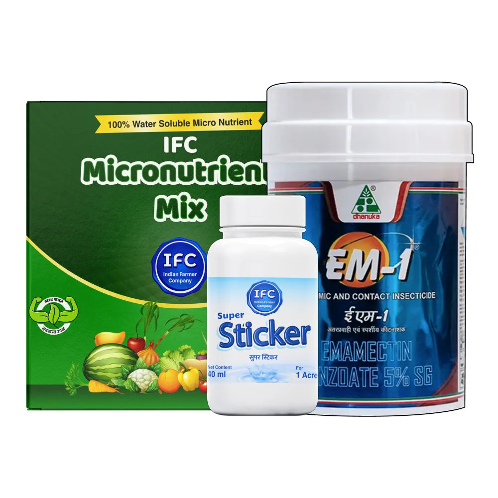 Turmeric & Ginger Suraksha Kit - Leaf Eating Caterpillar Control