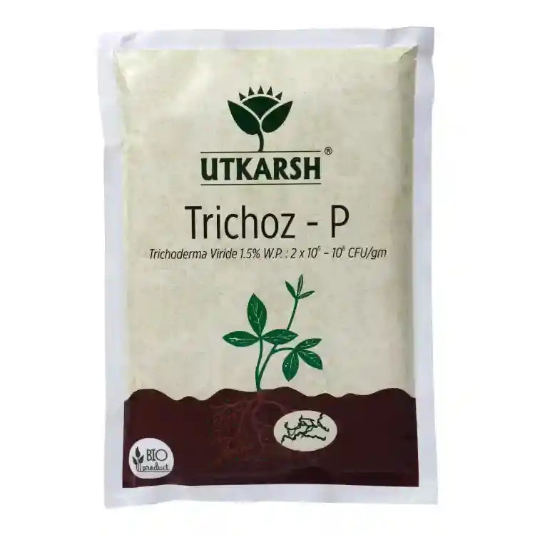 Utkarsh Trichoz-P (Trichoderma Viride 1.5% WP) Bio Fungicide