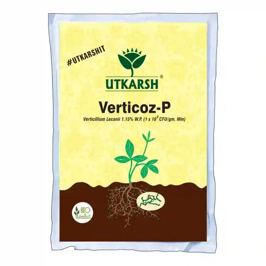 Utkarsh Verticoz-P (Verticillium Lecanii 1.15% WP) Bio Insecticide