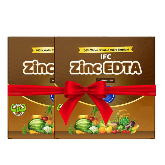 IFC Zinc EDTA (Zinc 12%) Fertilizer - 250 g (1+1 Combo)