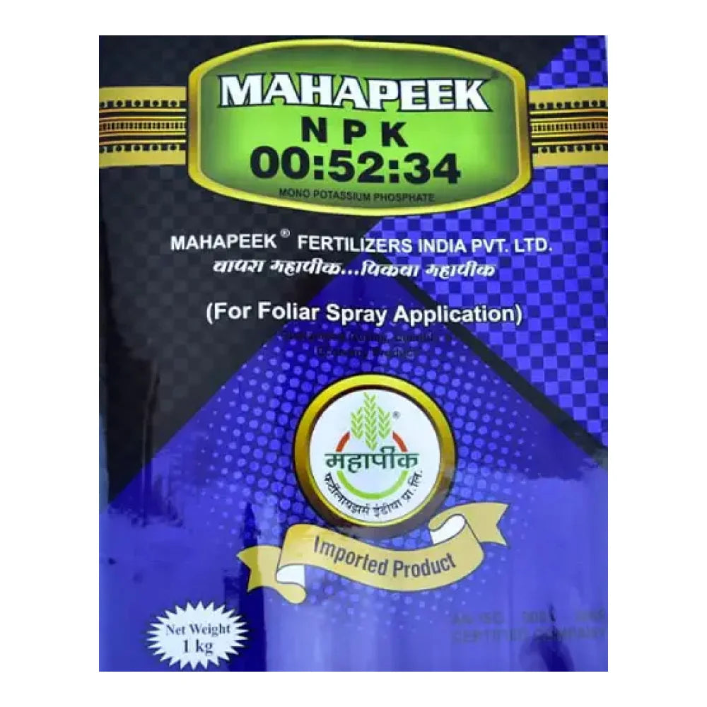 Mahapeek NPK 00:52:34 Water Soluble Fertilizer