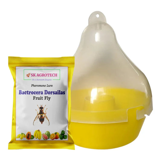 SK Agrotech Mcphail Trap With Bactrocera Dorsalis Lure