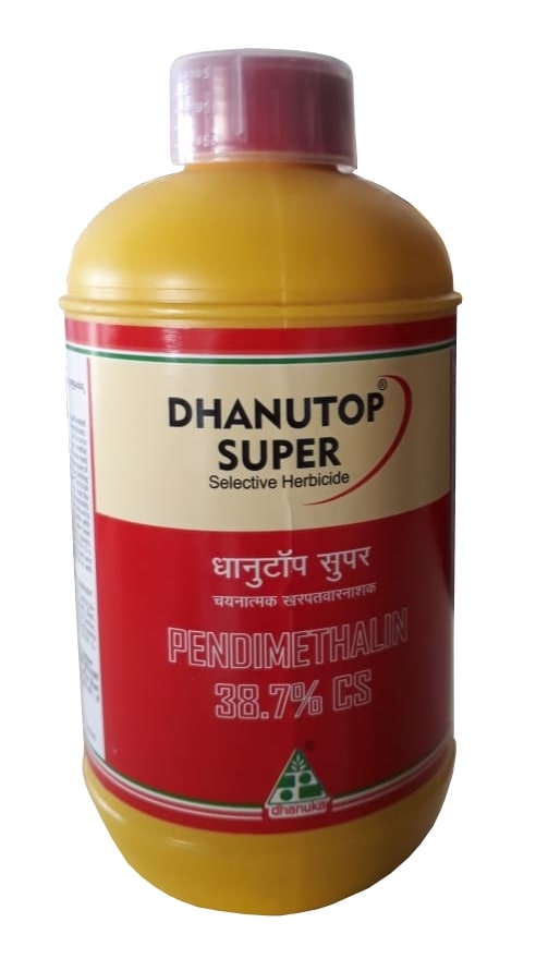 धानुका धनुटोप सुपर पेंडीमेथालिन 38.7% सीएस | Dhanuka Dhanutop Super
