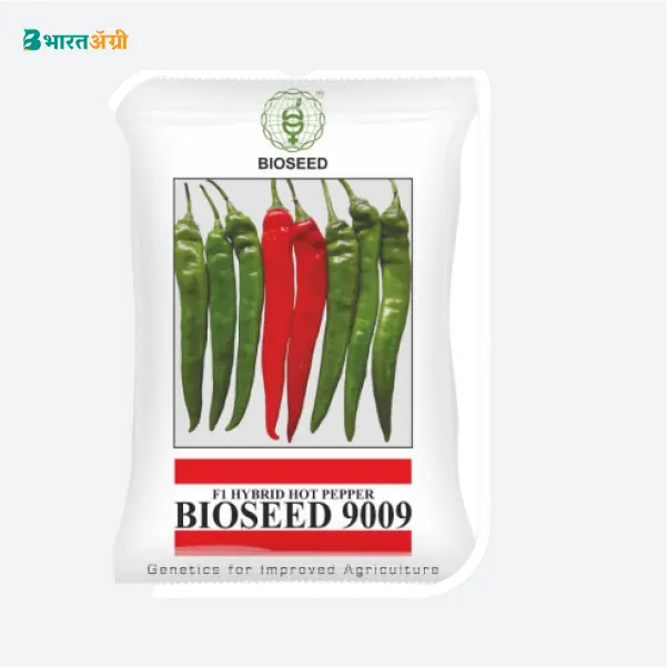 Bioseed 9009 Hot Pepper Chilli Seeds - Krushidukan