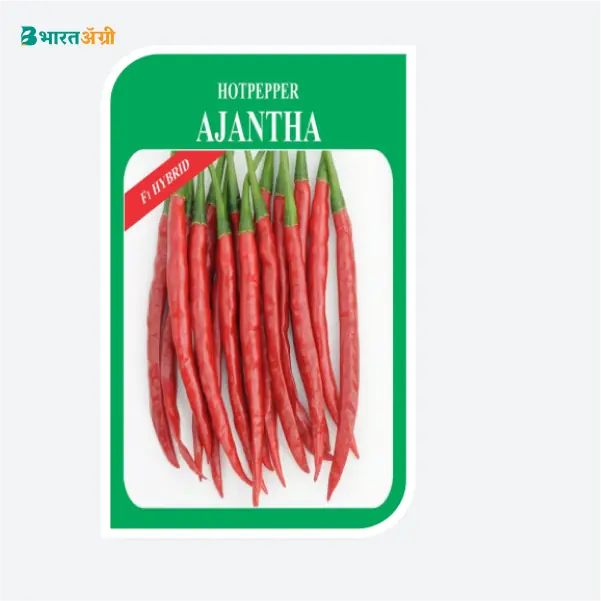 Bioseed Ajantha Hot Pepper Chilli Seeds - Krushidukan