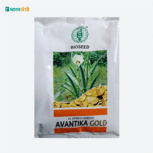 Bioseed Avantika Gold Okra Seeds - BharatAgri Krushidukan