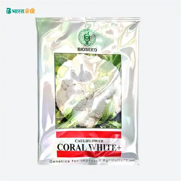 Bioseed Coral White + Cauliflower Seeds - Krushidukan