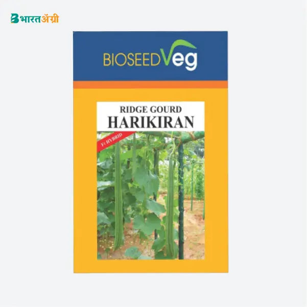 Bioseed Harikiran Ridge Gourd Seeds - BharatAgri Krushidukan