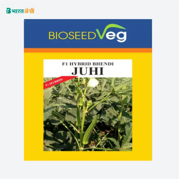 Bioseed Juhi Hybrid Okra Seeds - BharatAgri Krushidukan