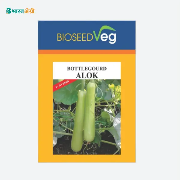 Bioseed Alok Bottle Gourd Seeds - BharatAgri Krushidukan