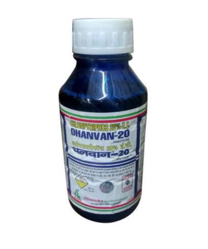Dhanuka Dhanvan-20 Chloropyriphos 20% E.C - BharatAgri Krushidukan_1