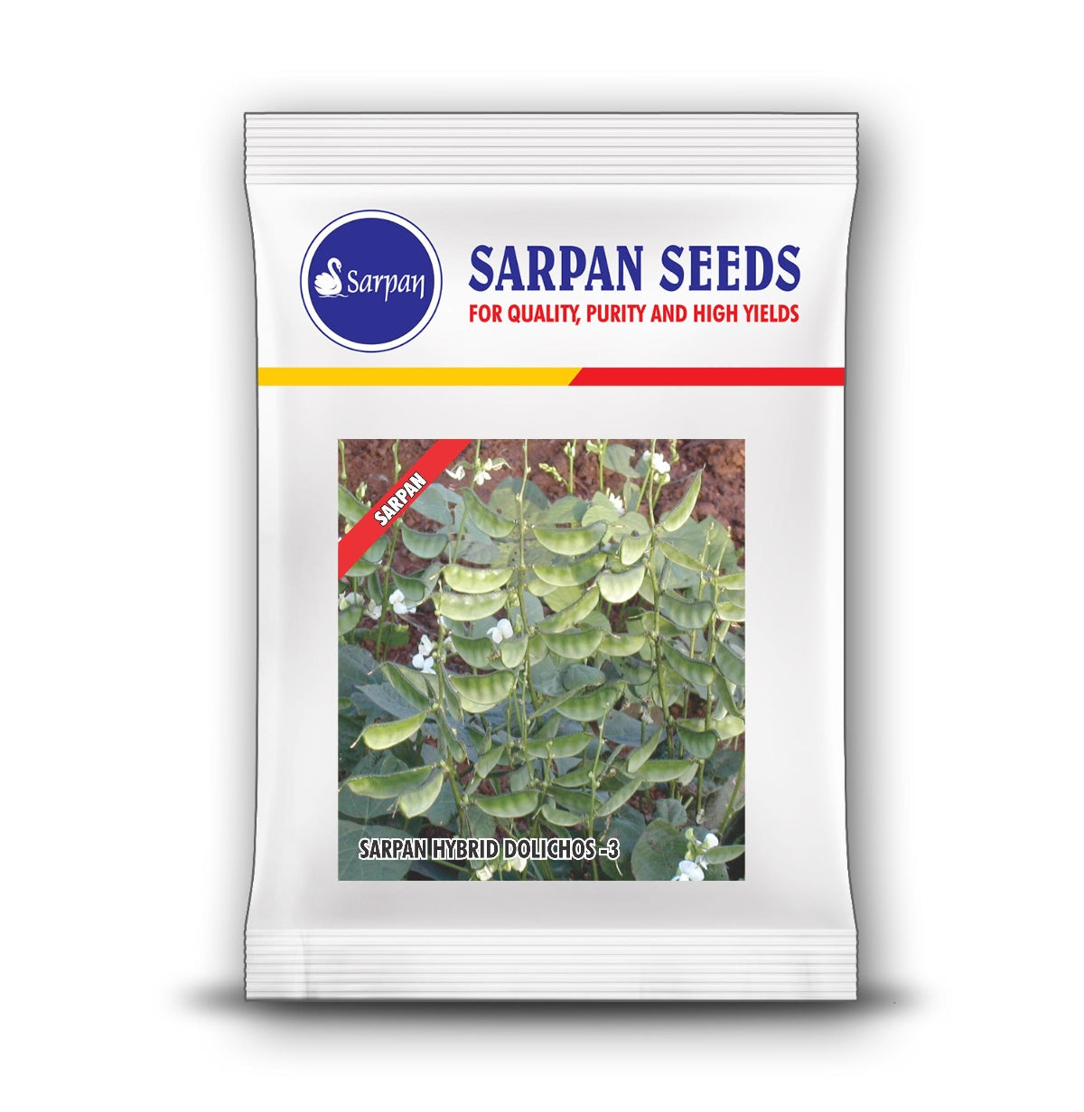 Sarpan Dolichos 3 , Hybrid Dolichos Seeds - BharatAgri Krushidukan_1