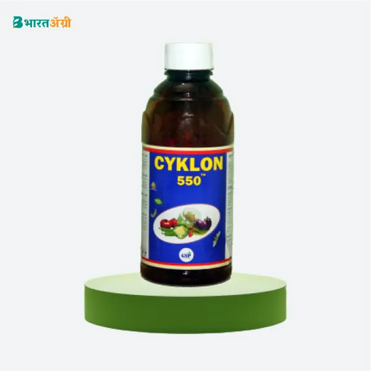 GSP Cyklon 550 (Chlorpyriphos 50% + Cypermethrin 5% EC) Insecticide (BharatAgri KrushiDukan)