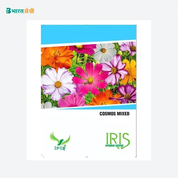 Iris Hybrid Flower Seeds Cosmos Mix - BharatAgri Krushidukan