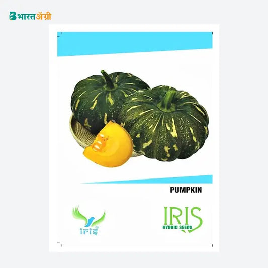 Iris Hybrid Vegetable Seeds Pumpkin - BharatAgri Krushidukan