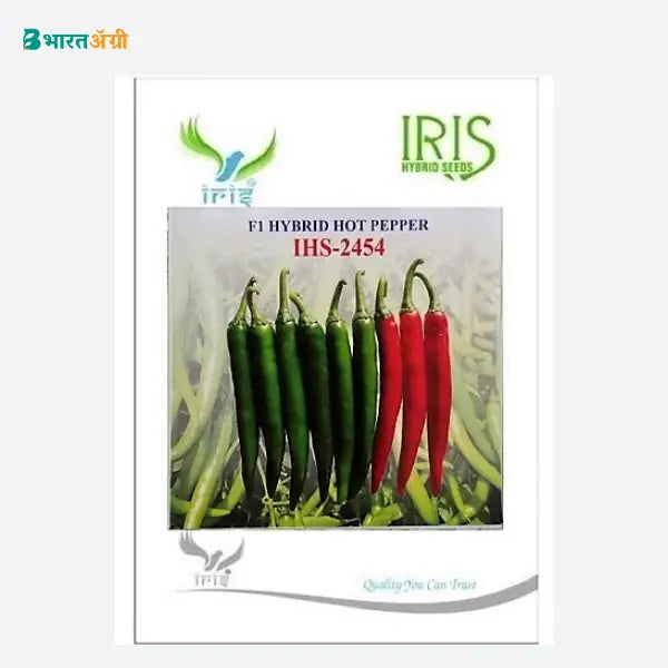 Iris IHS 2454 F1 Hot Pepper Seeds - BharatAgri Krushidukan