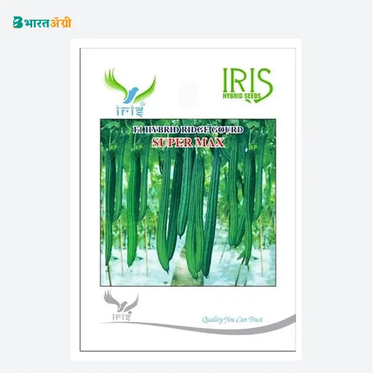 Iris Super Max F1 Ridge Gourd Seeds - BharatAgri