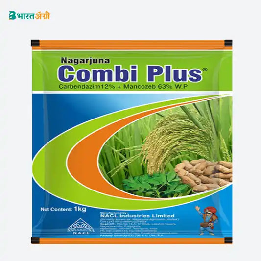 Nagarjuna Combi Plus (Carbendazim 12% + mancozeb 63% WP) Fungicide_1