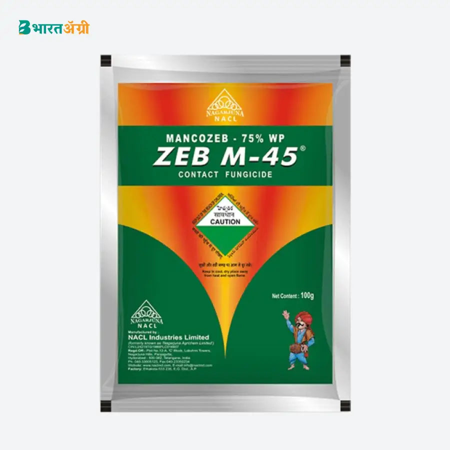 Nagarjuna Zeb M-45 Mancozeb 75 % WP Fungicide | BharatAgri Krushidukan