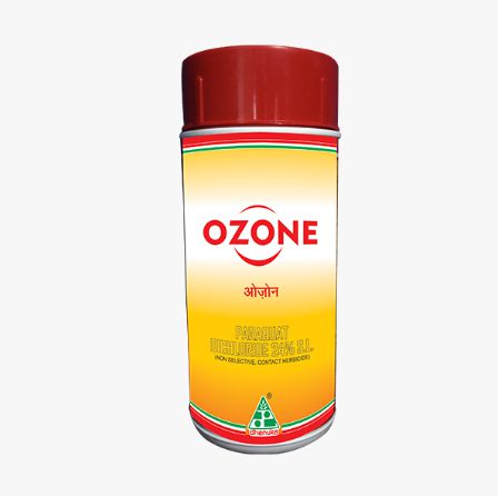 Dhanuka Ozone Paraquat Dichloride 24% SL Herbicide - Krushidukan_1