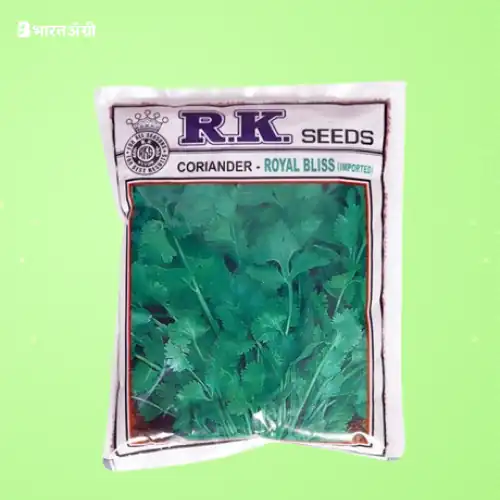 R.K. Royal Bliss Hybrid Coriander Seeds | BharatAgri Krushidukan
