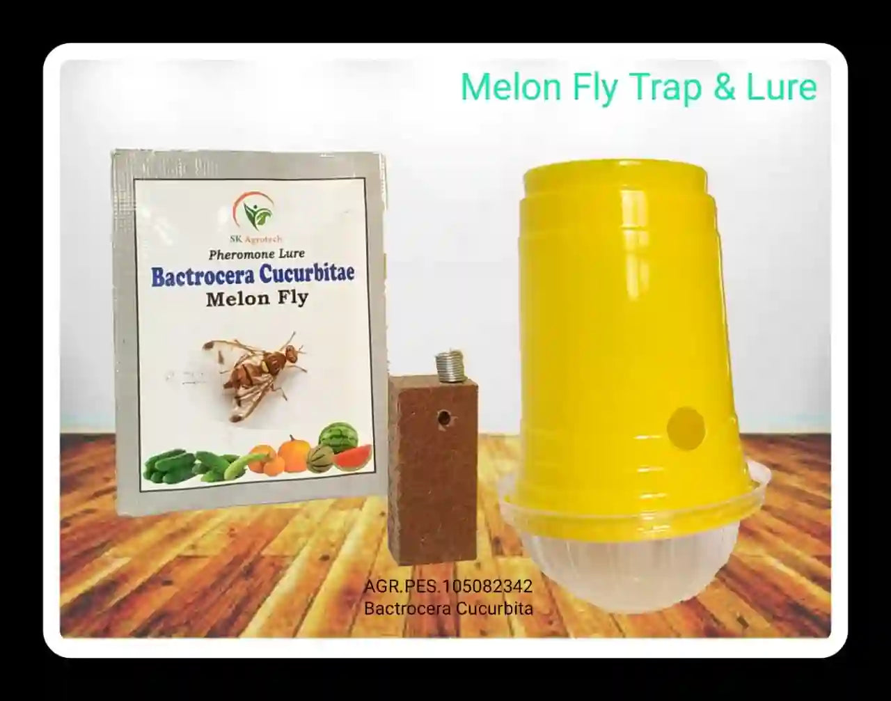 SK Agrotech Pheromone Eco Trap with Melon Fly Lure - Krushidukan_1