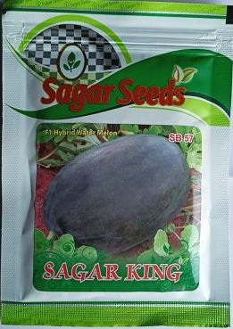 Watermelon Seeds Sagar King F1 Hybrid Sagar Seeds - Krushidukan_1