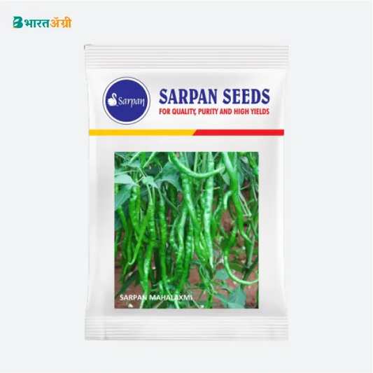 Sarpan Mahalaxmi Chilli Seeds (Red & Green) - BharatAgri Krushidukan_1